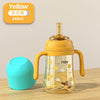 PPSU baby bottle, baby straw, detached milk bottle, anti drop and anti bloating suction nozzle, straw ball, water cup